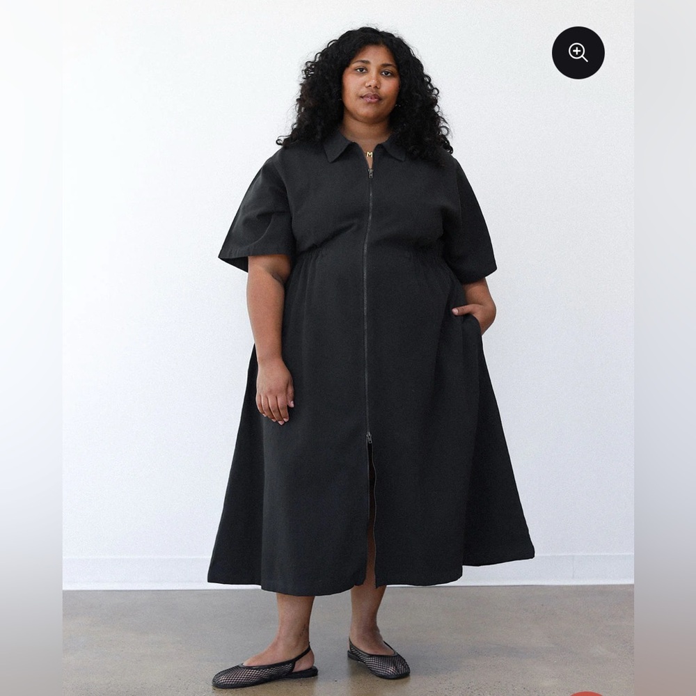 Nobel Long Utility Dress 1X - Picture 4 of 9